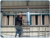 Filter elements replacement in suction wall